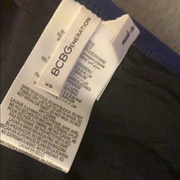 BCBGeneration Navy Bikini Bottom - Picture 3 of 5
